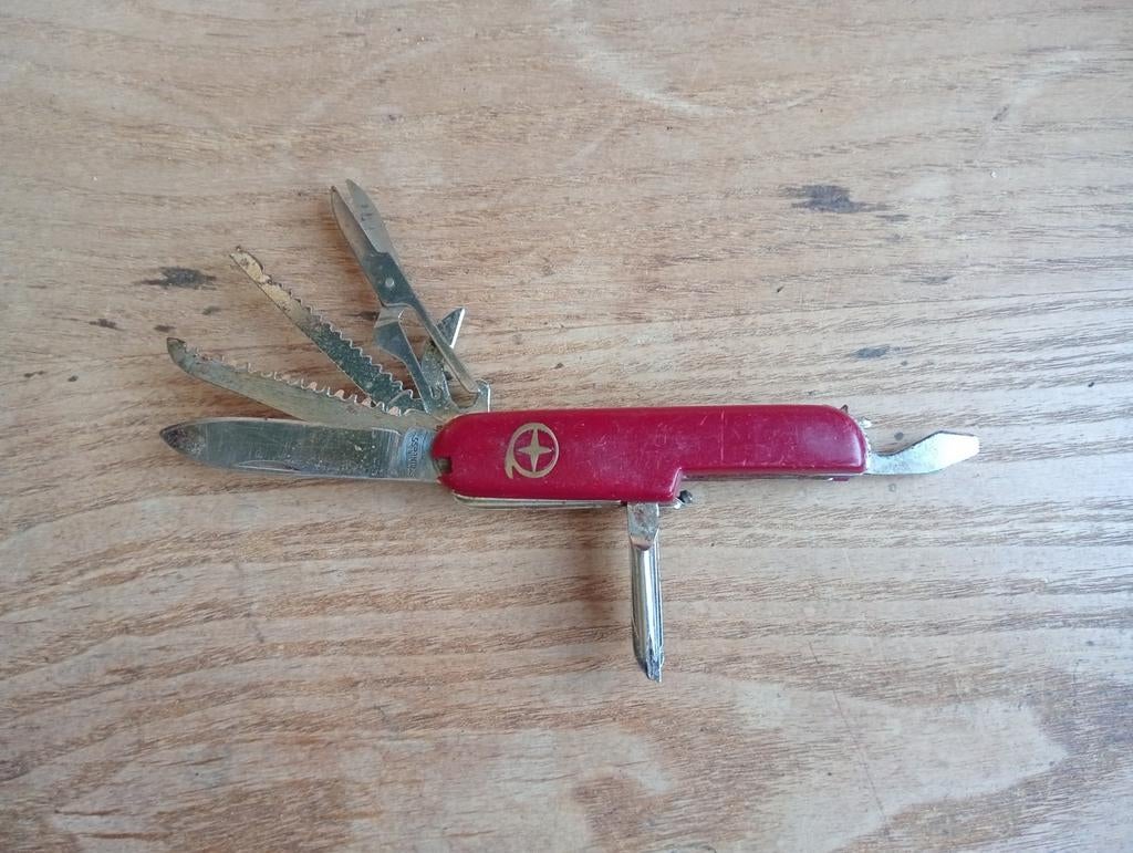 Niet ophalen! Zakmes 10 delig, Verzenden, Gebruikt