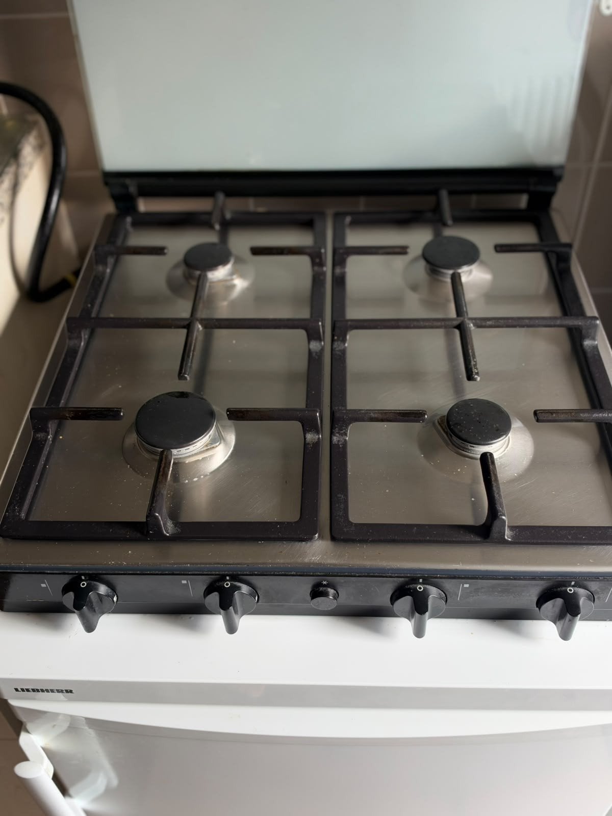 gaskookplaat, Ophalen, Gebruikt, Minder dan 85 cm, 4 kookzones