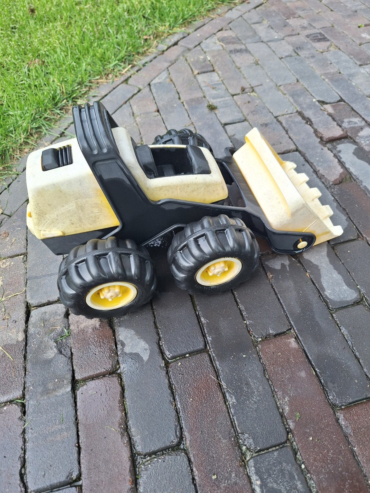 Grote gele speelgoed graafmachine, Ophalen, Gebruikt, Overige typen