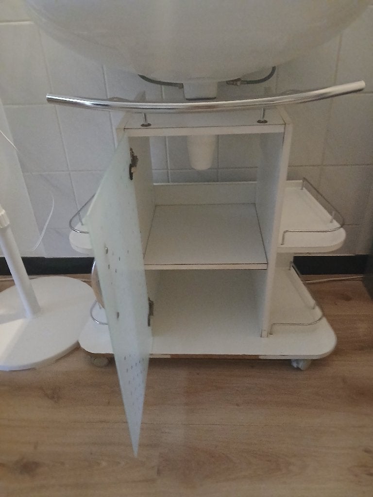 Gootsteen kastje badkamer, Ophalen, (Half)hoge kast, Gebruikt, 50 tot 100 cm