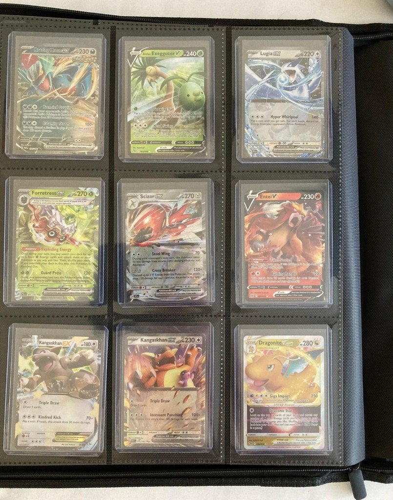 Pokemon kaarten Ex Vstar en V, Ophalen of Verzenden, Zo goed als nieuw, Meerdere kaarten, Foil