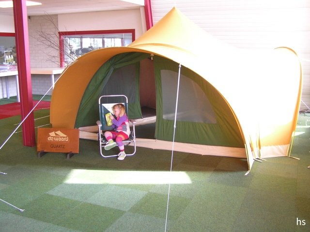 De Waard Quartz tent - Lichtgewicht katoen, Caravans en Kamperen, Tenten, Ophalen, Gebruikt, Tot en met 3