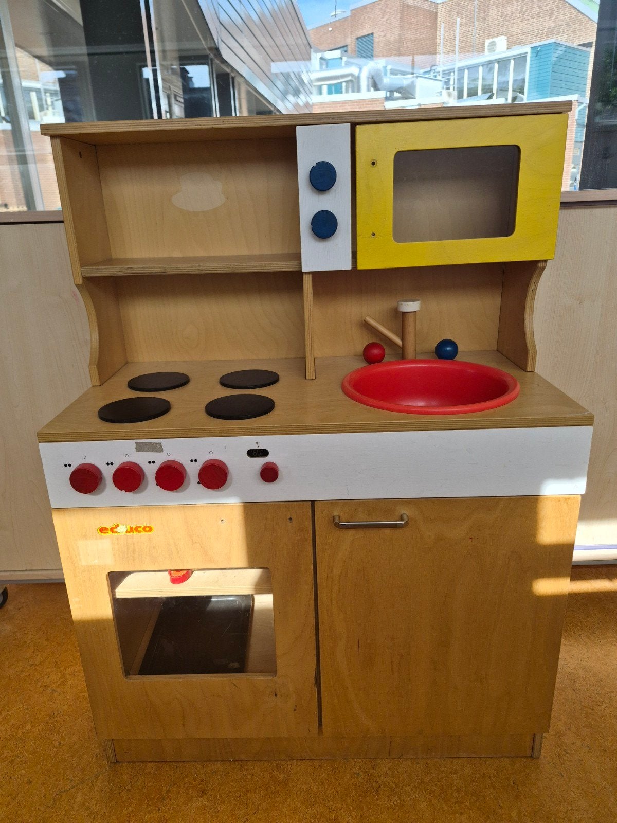 Speelgoedkeukentje van Educo Heutink - gratis op te halen, Ophalen, Gebruikt, Hout, Speelkeuken