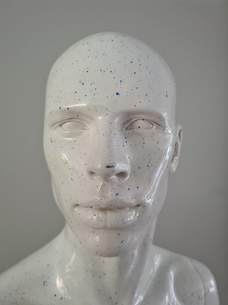 Professionele design etalagepop mannequin 182 cm, Ophalen of Verzenden, Zo goed als nieuw, Paspop