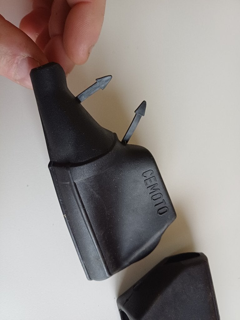 CEMOTO stuur hendel bescherm rubbers nieuwe, Ophalen of Verzenden, Nieuw, Overige typen, Overige merken