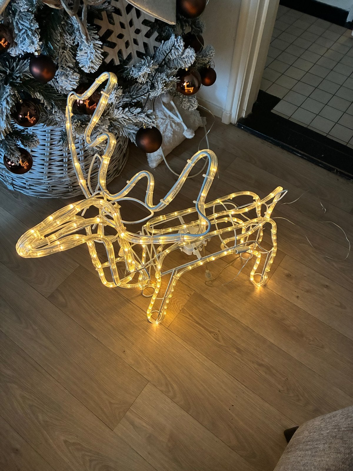 Kerst ree, Diversen, Ophalen