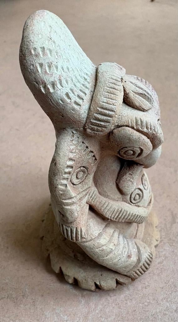 Vintage terracotta Ganesha, handgemaakt, Antiek en Kunst, Ophalen of Verzenden