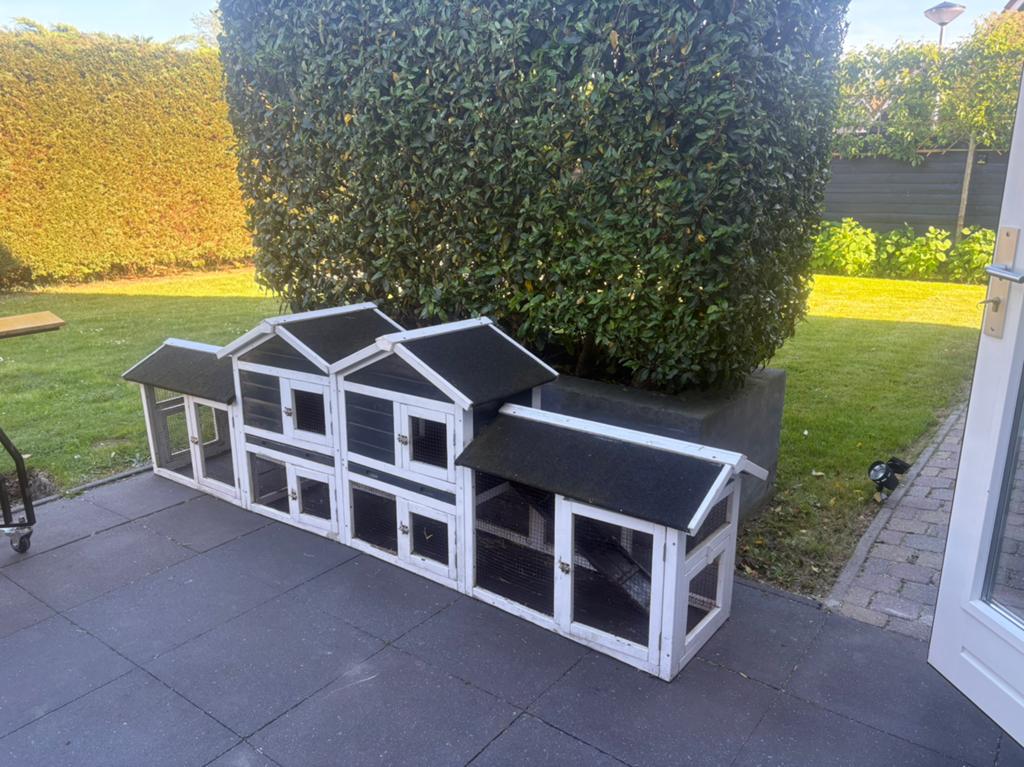 Konijnenhok, Dieren en Toebehoren, Ophalen, 60 tot 90 cm, Konijn, Hok