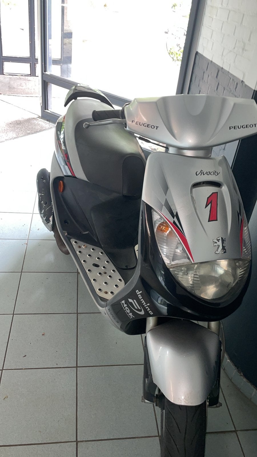 Peugeot vivacity sportline 2006 scooter inruil mogelijk, Fietsen en Brommers, Scooters | Peugeot, Ophalen, Zo goed als nieuw, Vivacity