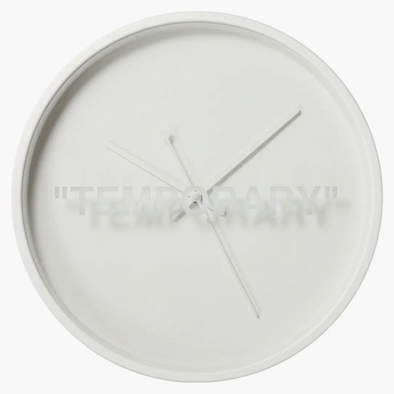 Virgil Abloh X IKEA MARKERAD "Temporary" Wandklok, Ophalen of Verzenden