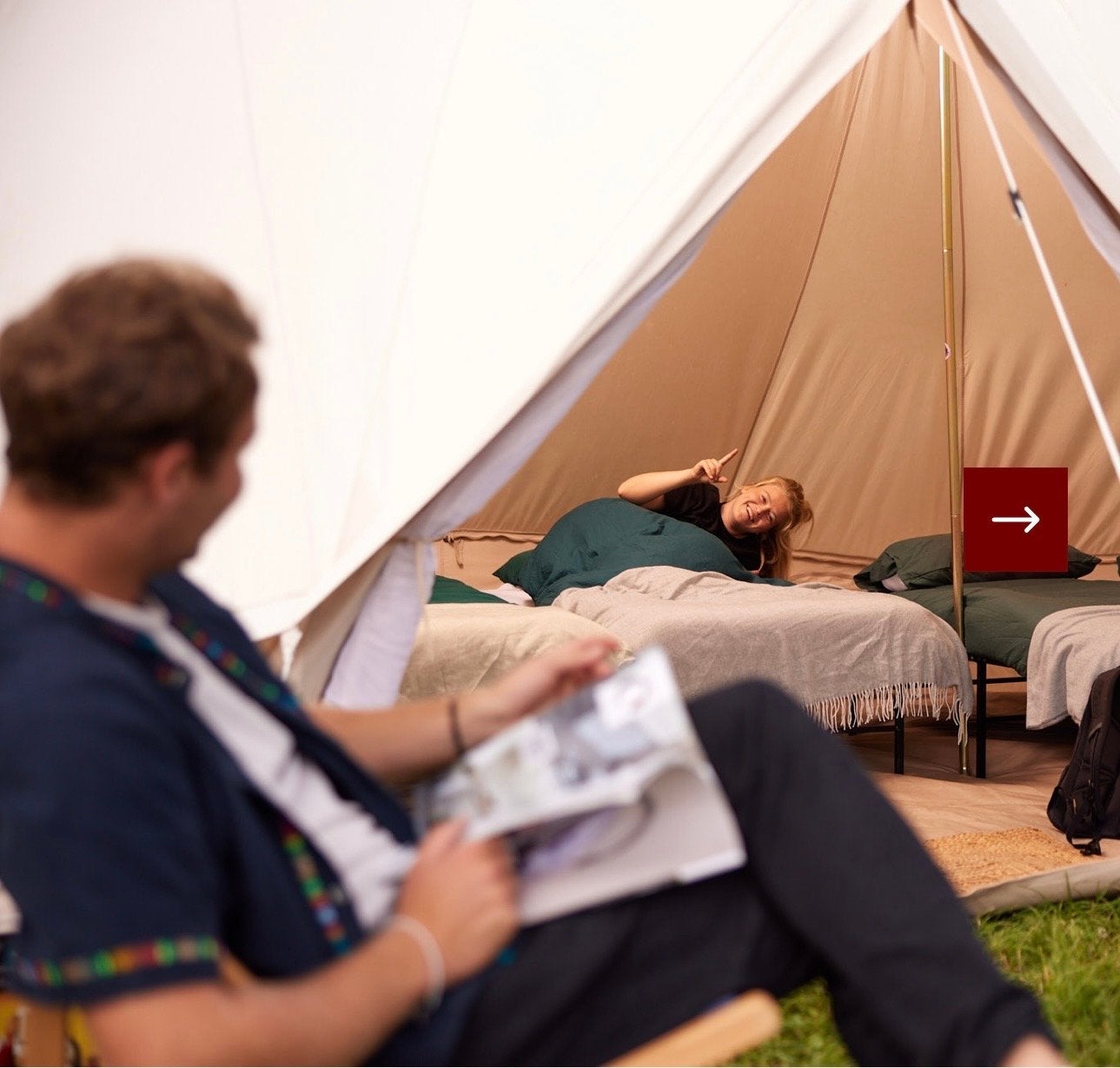 Lago lago festival GLAMPING TENT voor 6 personen., Tickets en Kaartjes, Concerten | Overige, Drie personen of meer, Juni