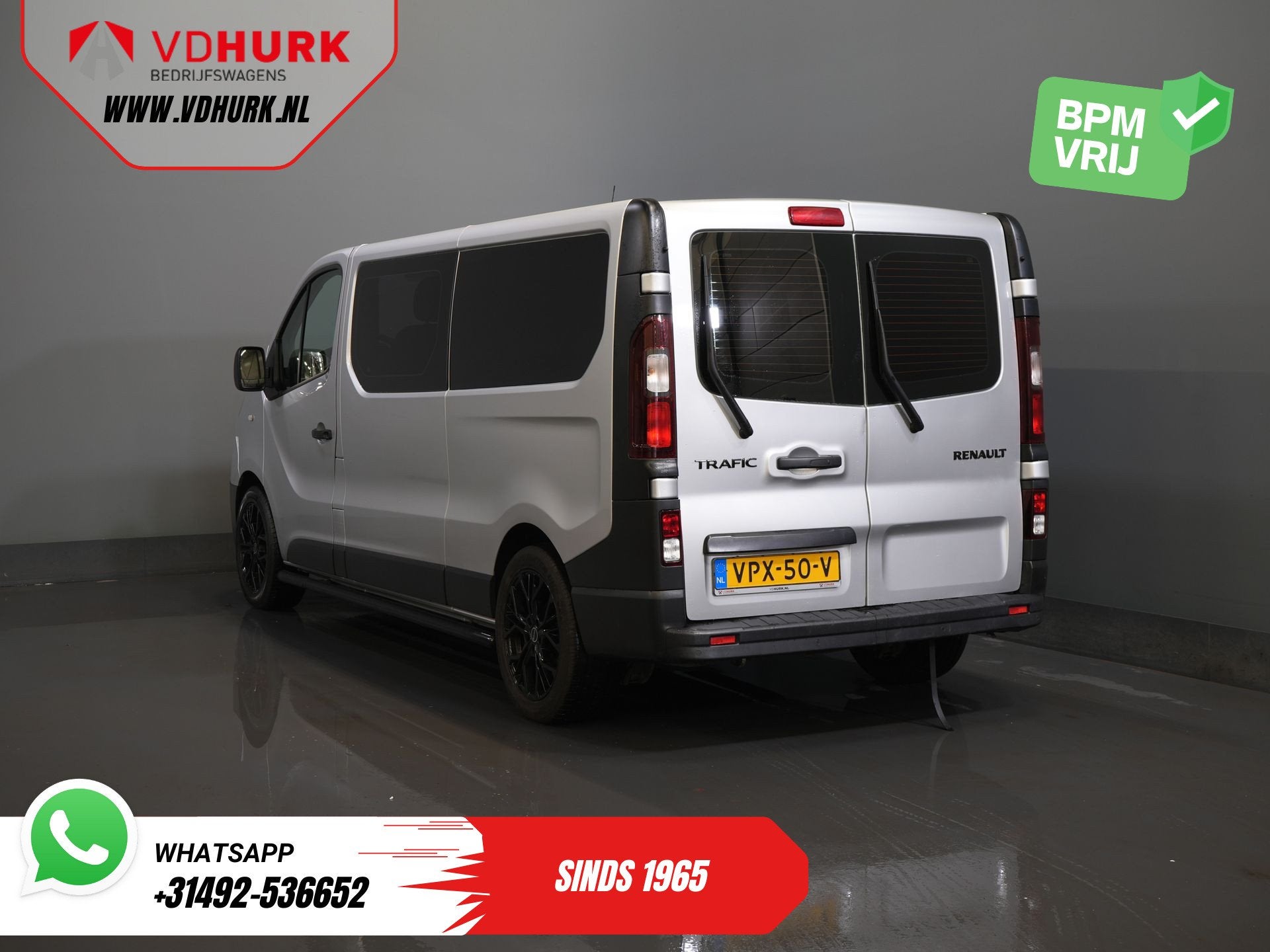 Renault Trafic 1.6 dCi L2 DC Dubbel Cabine Euro 6/ Cruise/ N, Voorwielaandrijving, Gebruikt, Euro 6, 4 cilinders