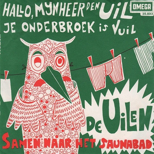 Single (1969) De Uilen - Hallo mijnheer den Uil., Gebruikt, Overige genres, 7 inch, Ophalen of Verzenden