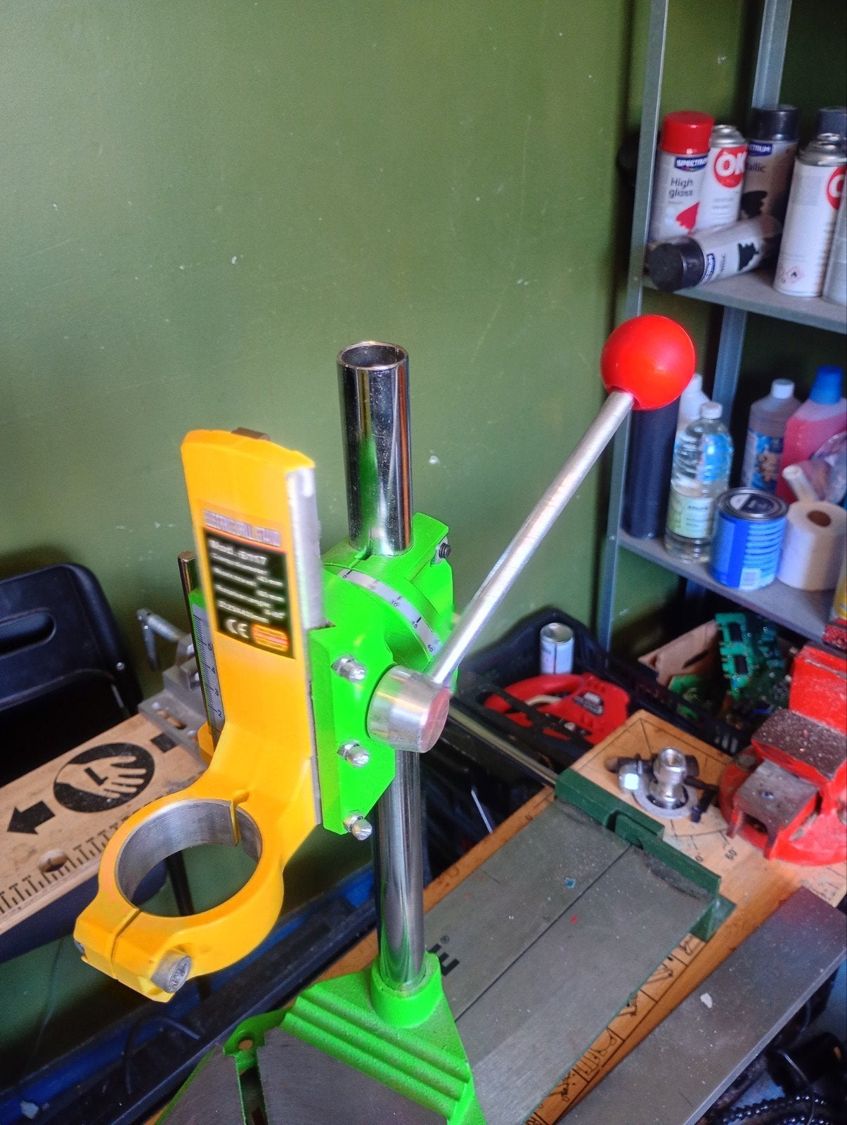 Elektrische Boormachine Stand / Drill Press Stand, Ophalen of Verzenden