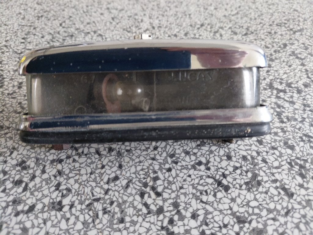 Kenteken verlichting oorspronkelijk van Austin A35 uit 1957, Verzenden, Gebruikt, Austin