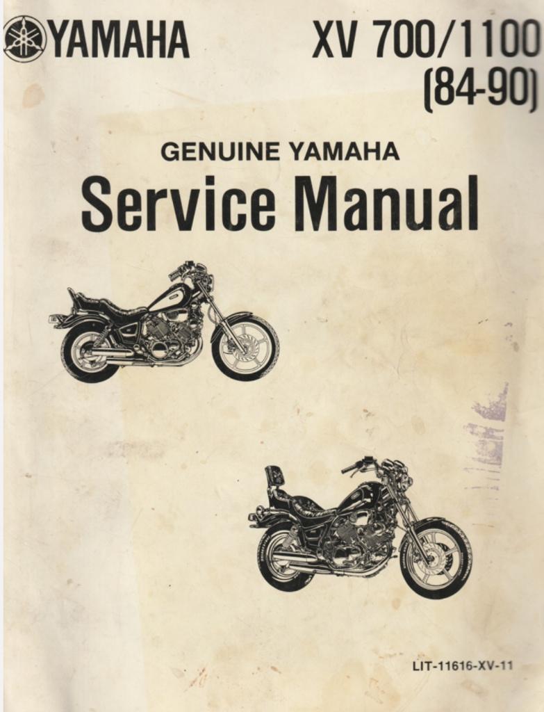 werkplaats manual yamaha virago, Motoren, Ophalen, Yamaha