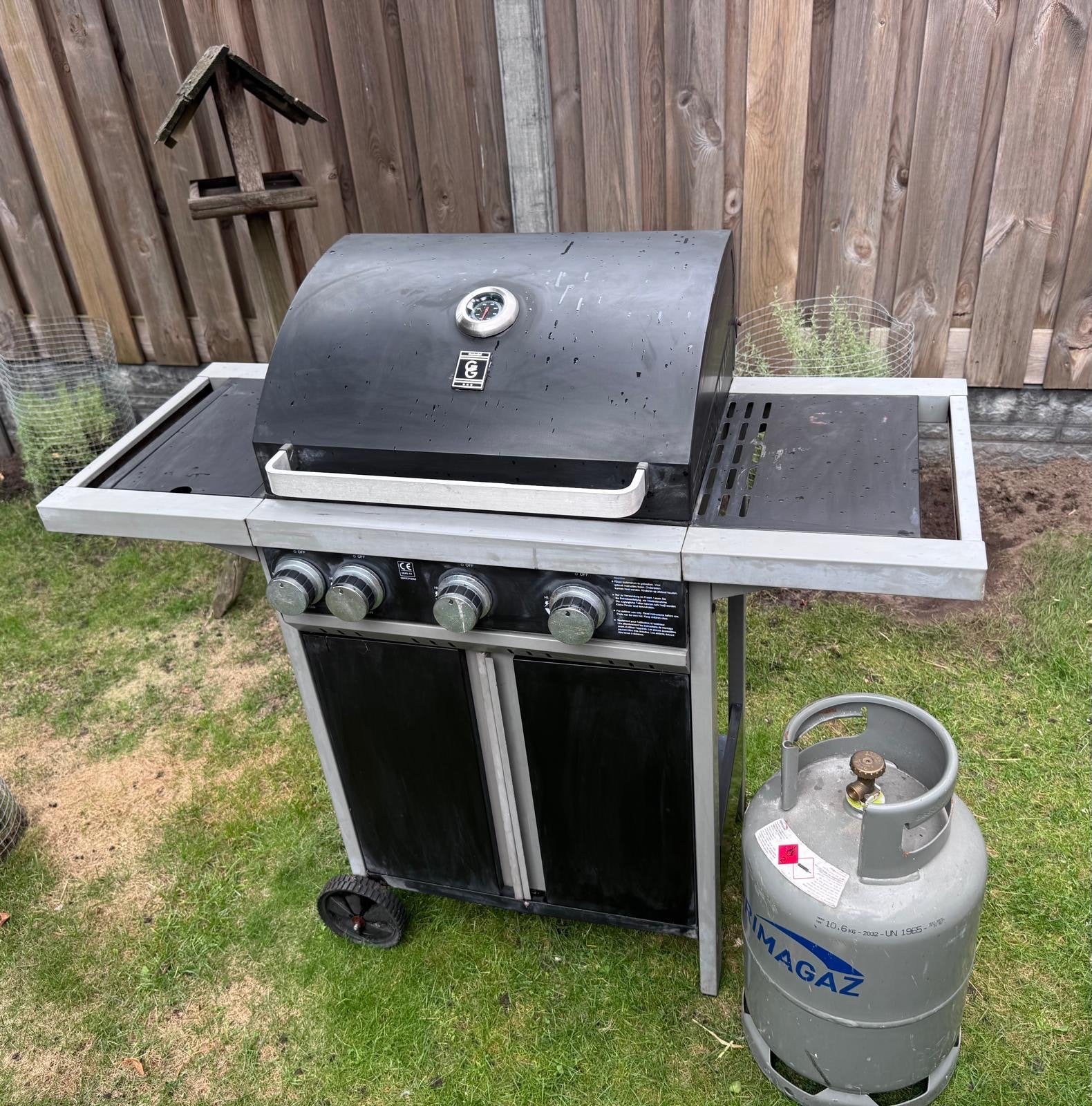 Gebruikte patton gas bbq 4 pit, Ophalen, Gebruikt