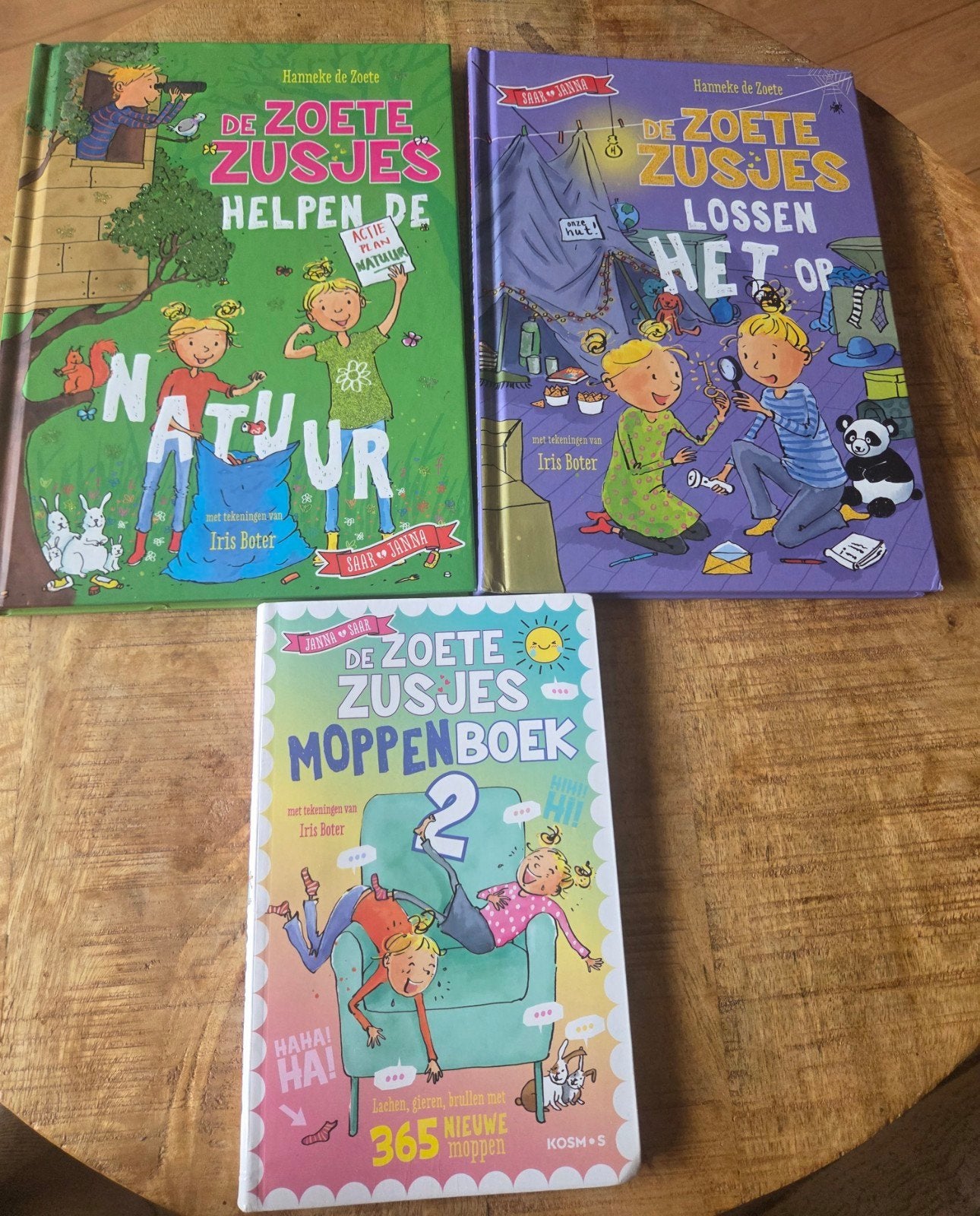 De Zoete Zusjes boeken - 3 stuks, Verzenden, Zo goed als nieuw, Hanneke de Zoete, Fictie algemeen