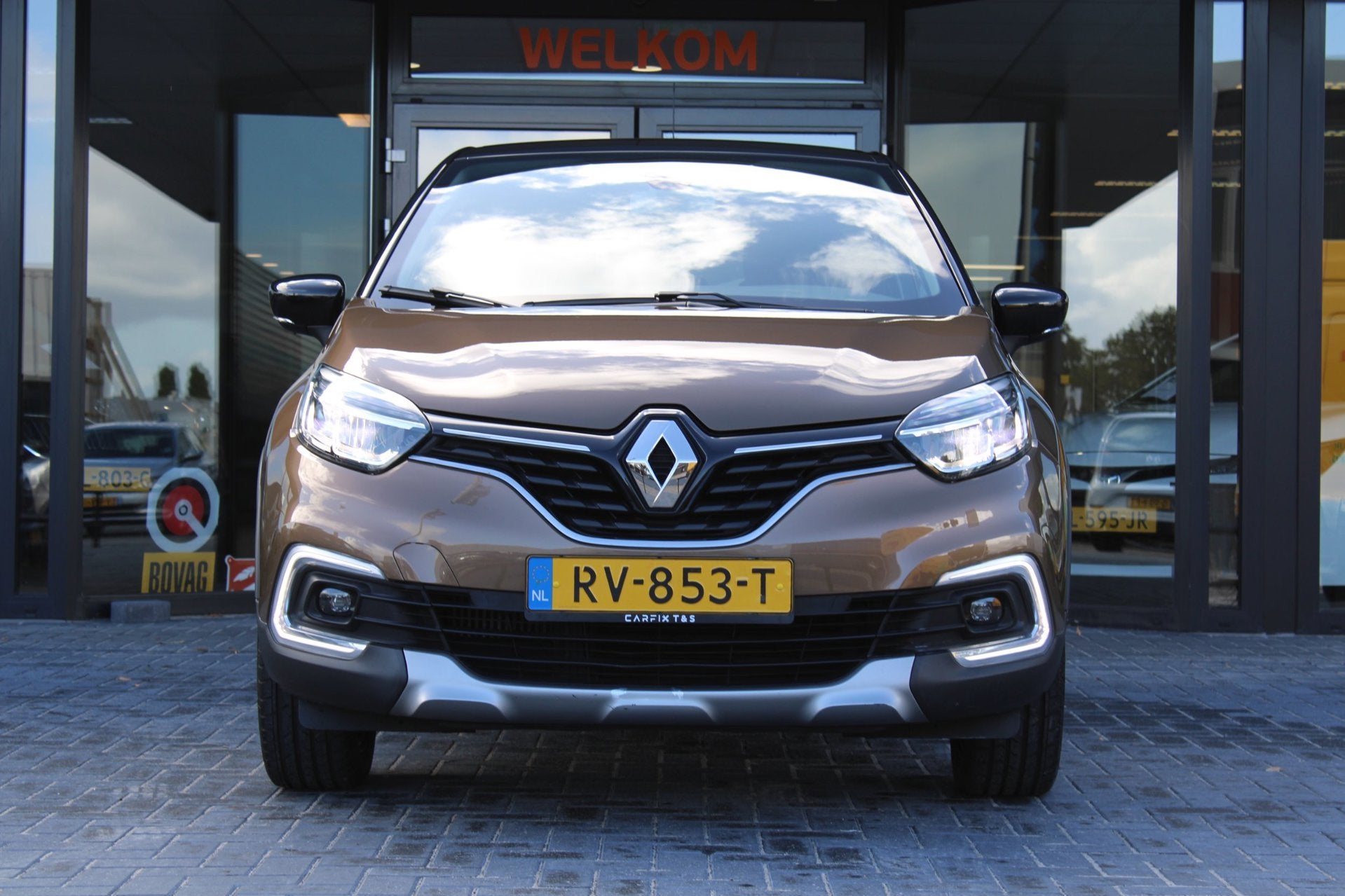 Renault Captur 0.9 TCe Intens, Parkeersensoren achter, Navig, Auto's, Voorwielaandrijving, 898 cc, Stof, Gebruikt