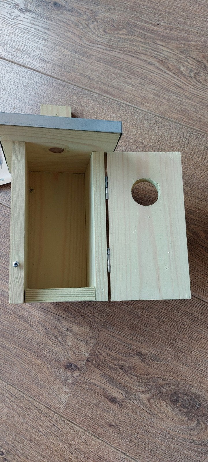 Houten vogelhuisje, Ophalen of Verzenden
