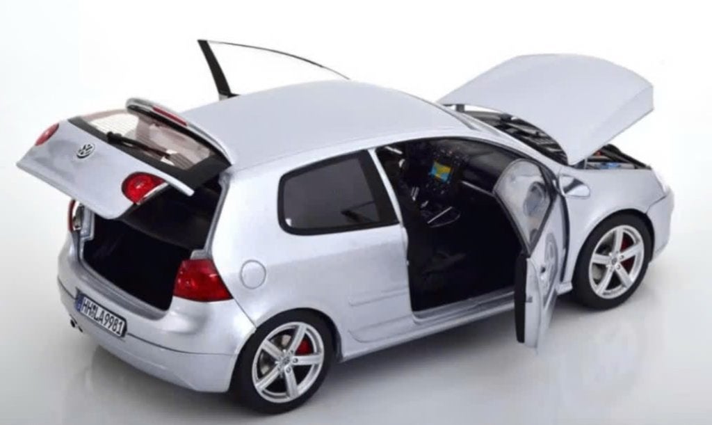 VW Golf GTI Pirelli 2007 ZILVER SCHAAL 1/18 NOREV ref 188425, Hobby en Vrije tijd, Modelauto's | 1:18, Verzenden, Nieuw, Auto