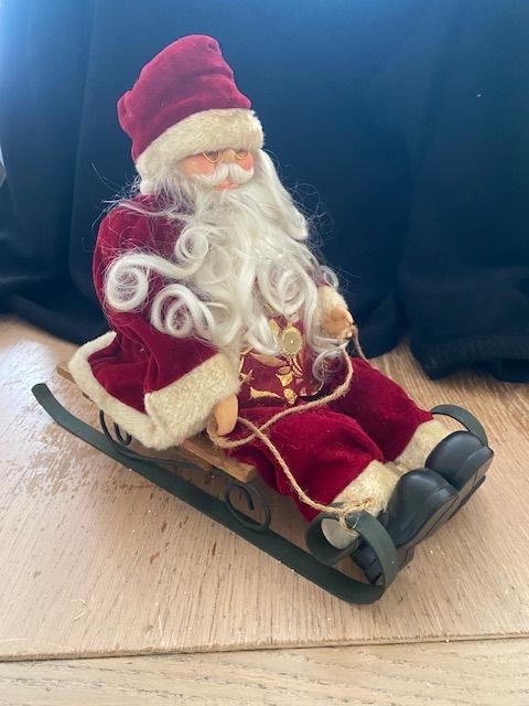 kerstman op slee, Diversen, Kerst, Ophalen of Verzenden, Zo goed als nieuw