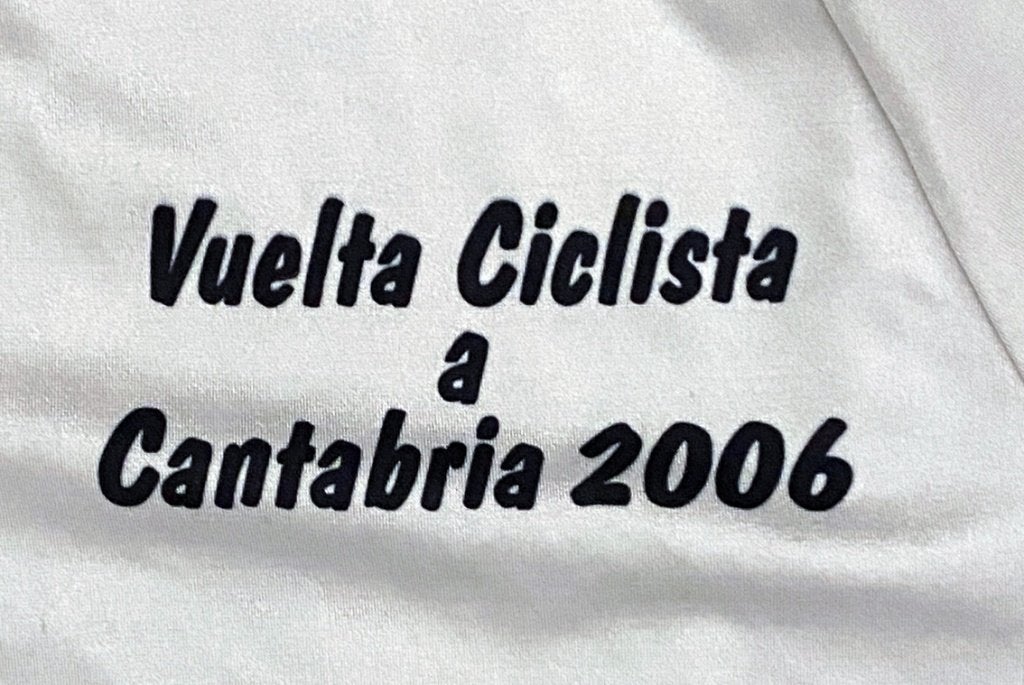Wielertrui/wielershirt VUELTA CANTABRIA - 2006 leiderstrui, Ophalen of Verzenden, Overige typen