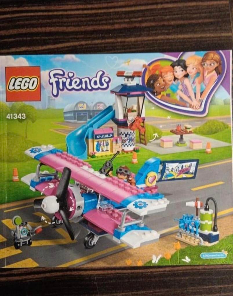 Lego Friends 41343 Heartlake City vliegtuigtour., Ophalen of Verzenden, Zo goed als nieuw
