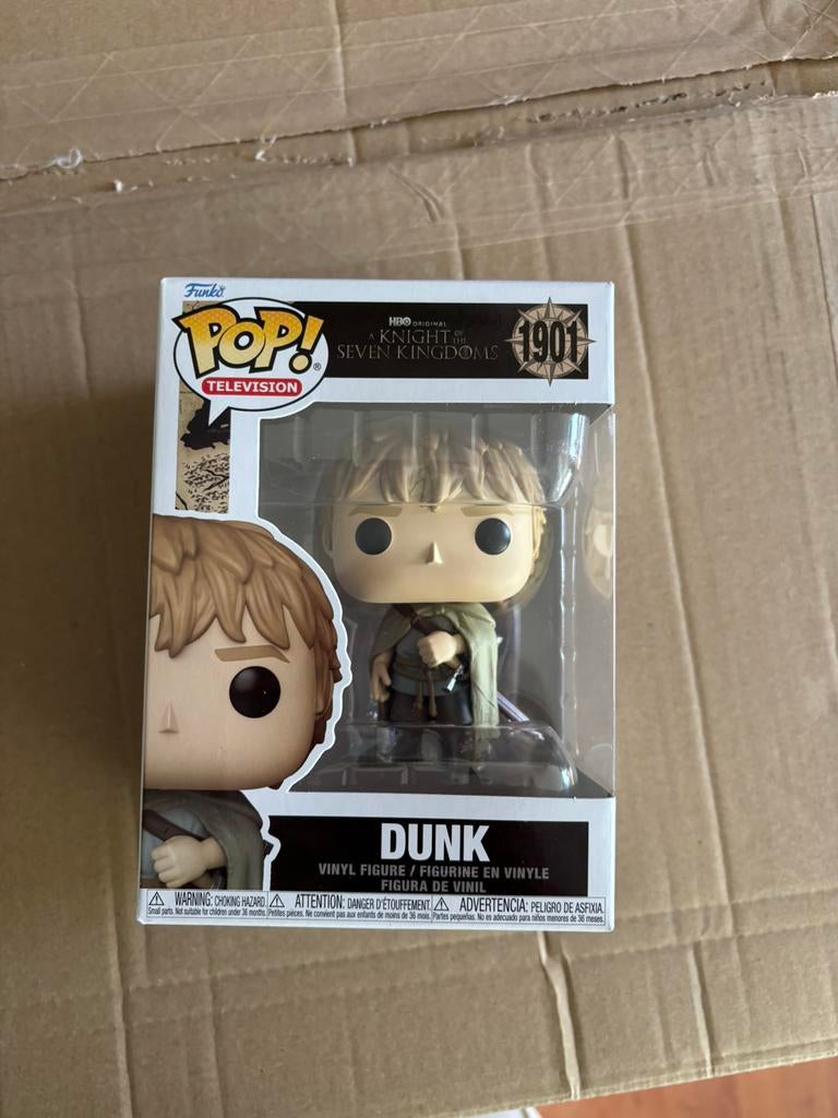 Funko pop Dunk 1901 a knight of the seven kingdoms HBO, Verzamelen, Ophalen of Verzenden, Nieuw