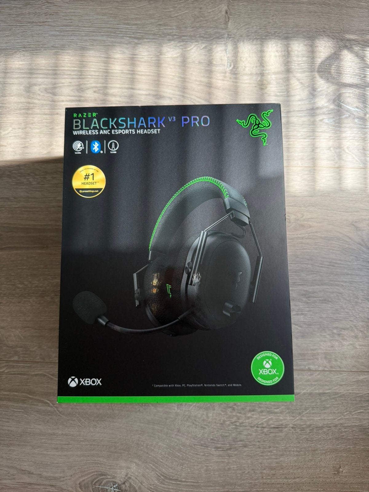Razer BlackShark V3 Pro Gaming Headset - Nieuw, Computers en Software, Mute-functie, Nieuw, Ophalen of Verzenden, Draadloos