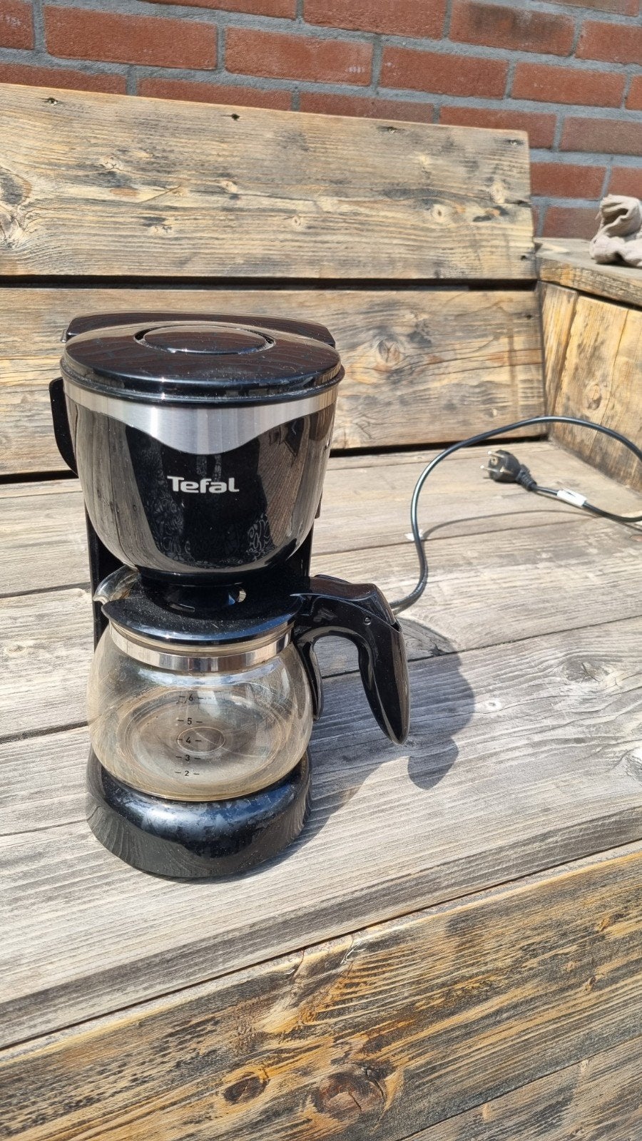 Tefal Koffiezetapparaat CM340811/9Q0 - Gebruikt, Witgoed en Apparatuur, Koffiezetapparaten, Ophalen, Gebruikt, Koffiemachine, Gemalen koffie