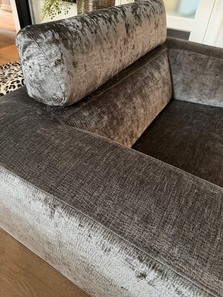 Foto 4 van Leolux Howlo design fauteuil – opnieuw bekleed – grijs
