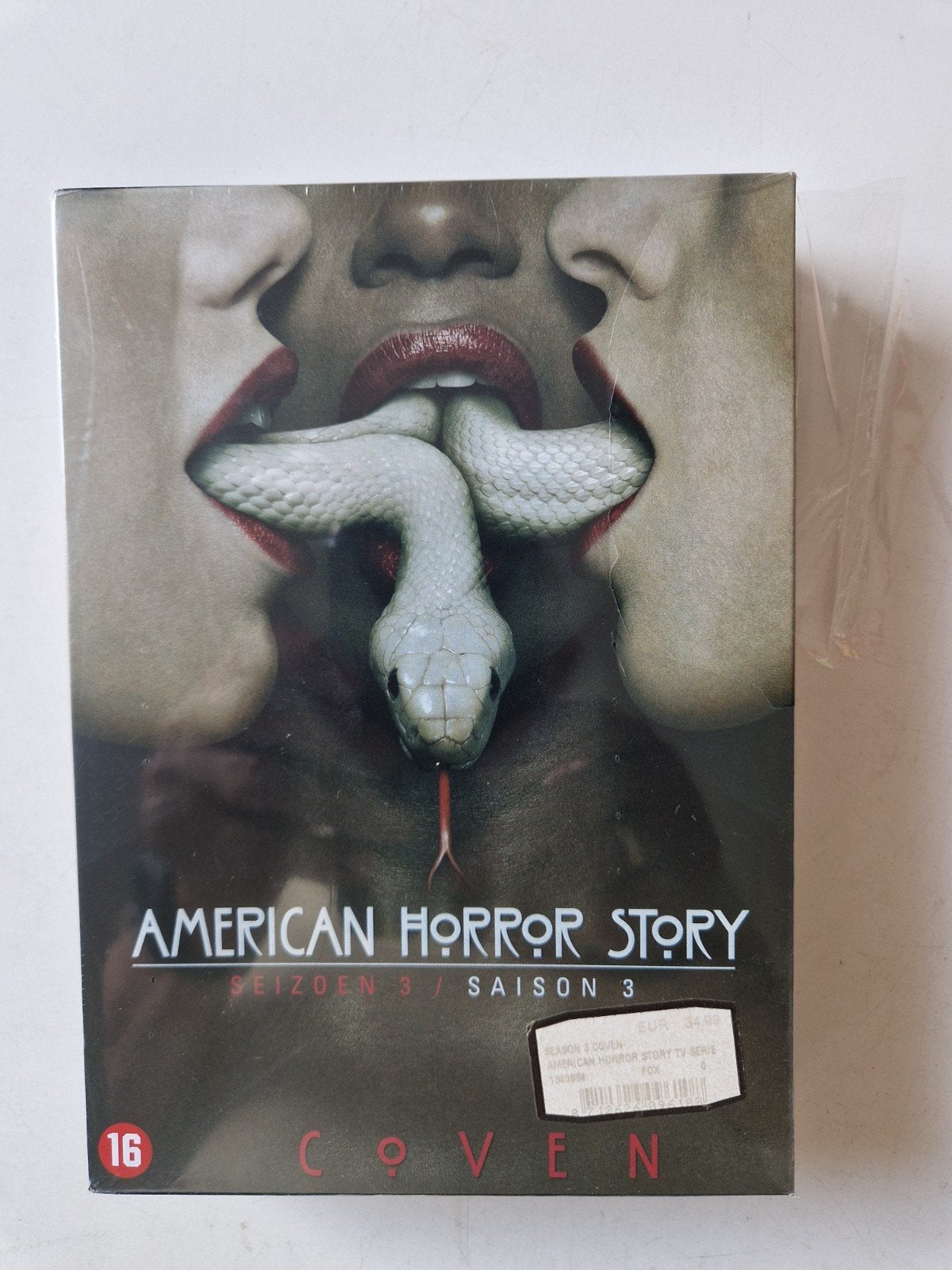 American Horror Story: Coven - Seizoen 3 (DVD), Cd's en Dvd's, Horror, Bonusmateriaal, Vanaf 16 jaar, Nederlands
