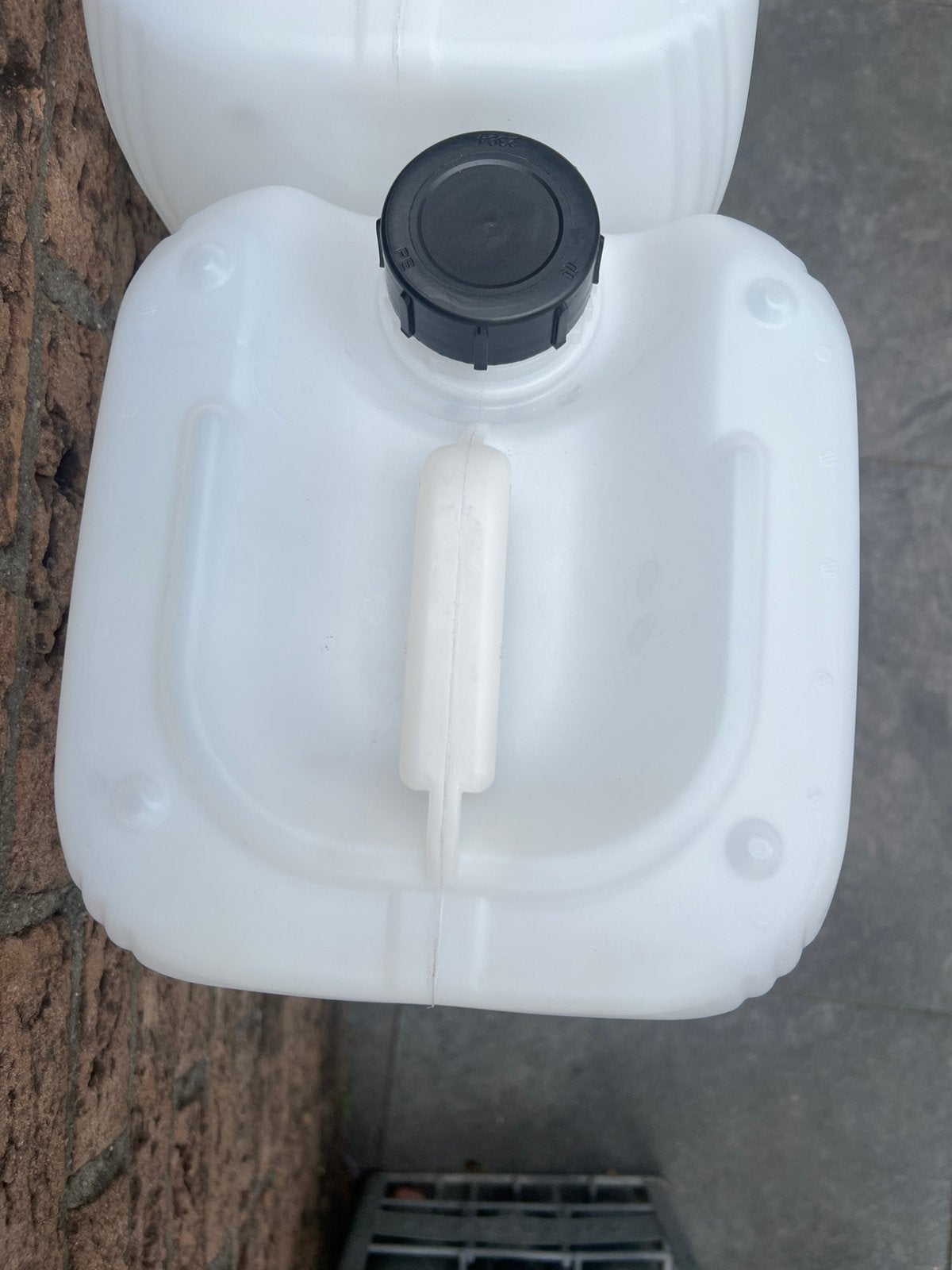 4 jerrycans van20 liter, Minder dan 75 liter, Ophalen, Zo goed als nieuw