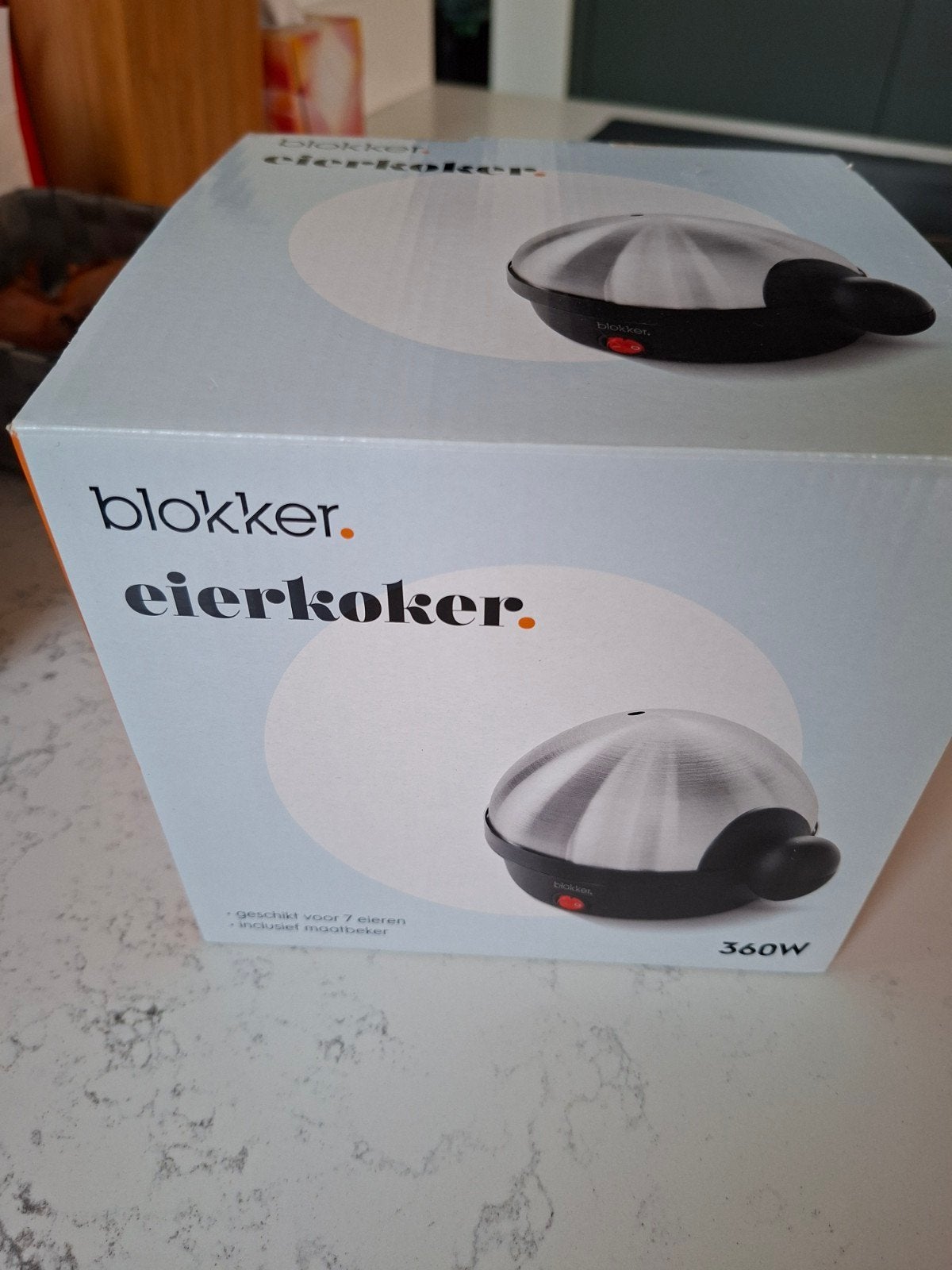 Blokker Eierkoker - Geschikt voor 7 eieren, Witgoed en Apparatuur, Eierkokers, Ophalen of Verzenden, Zo goed als nieuw