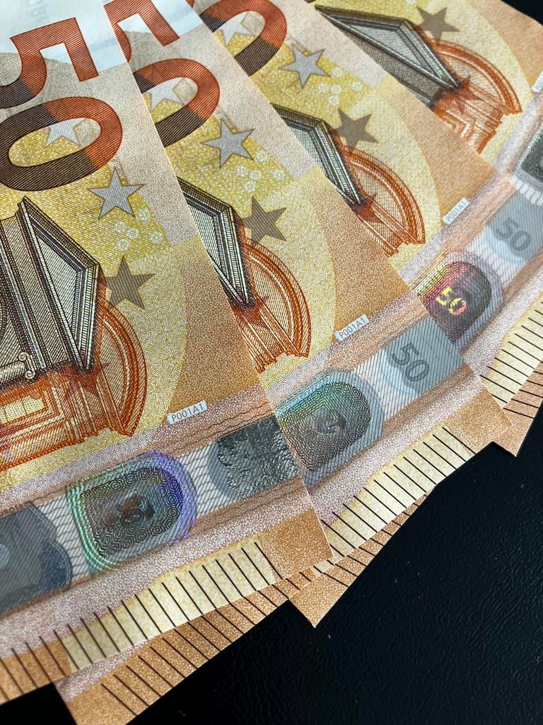 €50,-Draghi - UNC - P001A1 - nog maar 1 beschikbaar!!, Ophalen of Verzenden, Euro's