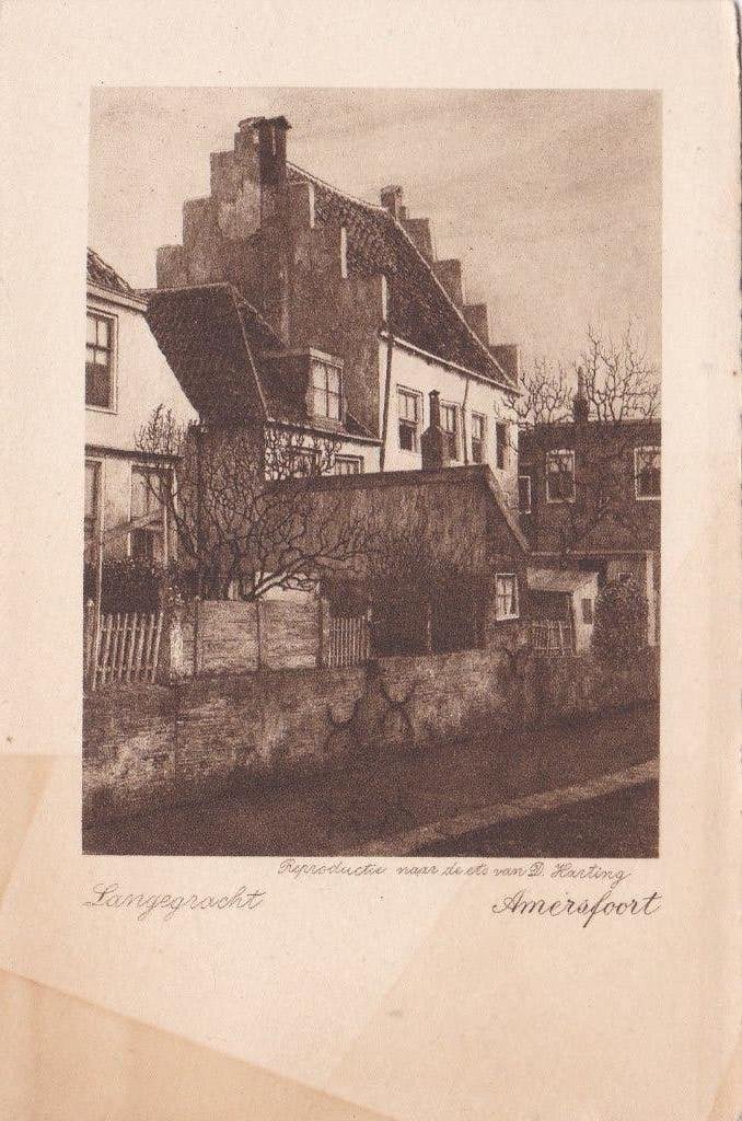 18603 Langegracht Amersfoort Uitgave J H Ittmann Amersfoort, Verzenden, 1940 tot 1960, Ongelopen, Utrecht