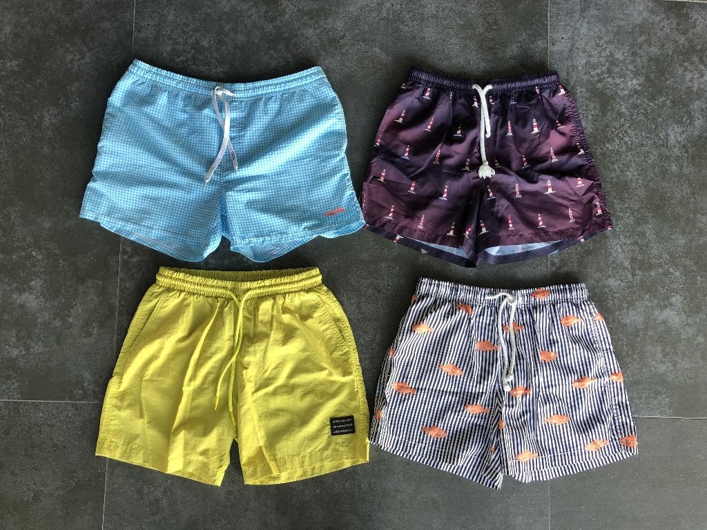 4 zwemshorts, maat S, Tenson + Zara, Zwemshort, Maat 46 (S) of kleiner, Verzenden