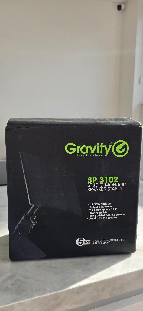 Gravity studio monitor stand, Muziek en Instrumenten, Standaards, Ophalen, Nieuw, Instrumentstandaard, Speaker
