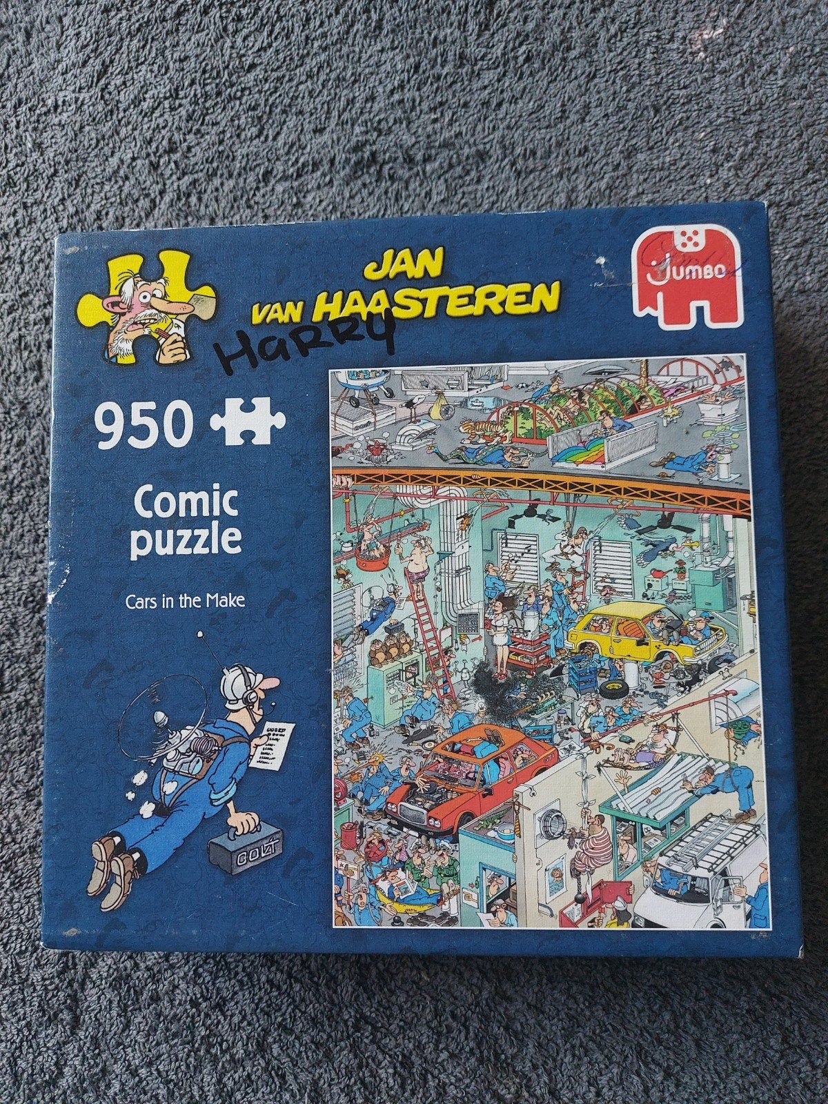 complete legpuzzel Jan van Haasteren 950 stukjes, Ophalen of Verzenden, 500 t/m 1500 stukjes, Gebruikt, Legpuzzel