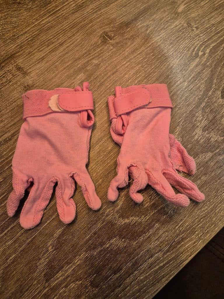 Kinder paardrij handschoenen te koop, Dieren en Toebehoren, Paardrijkleding, Ophalen, Gebruikt, Kinderen, Overige typen