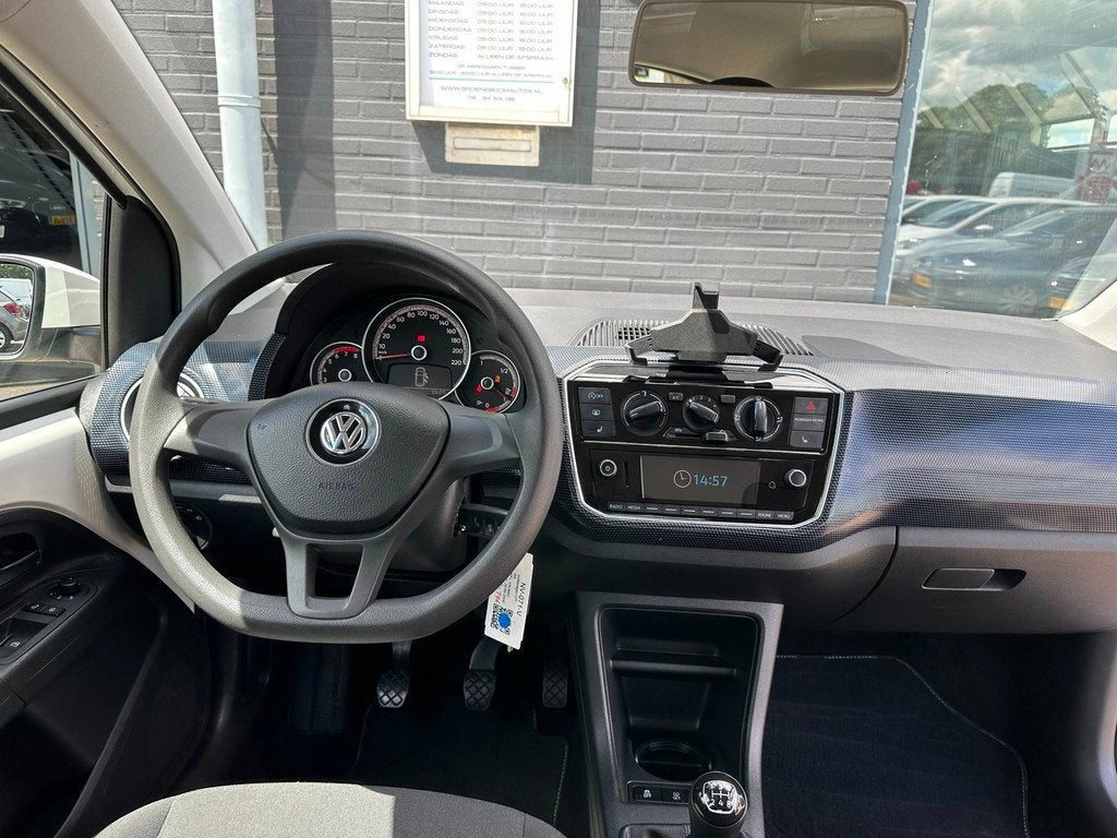 Volkswagen Up! 1.0 EcoFuel move up!/5-DRS/AIRCO/KM 29.000 NL, Auto's, Voorwielaandrijving, Stof, CNG (Aardgas), 4 stoelen