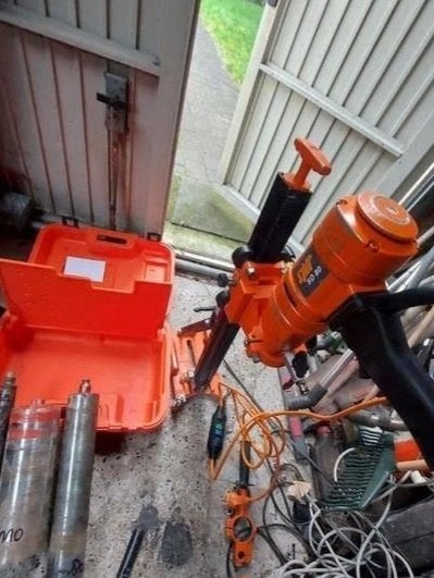 Spit sd 80 diamantboormachine met spit statief, Ophalen, 600 watt of meer, Zo goed als nieuw, Variabele snelheid