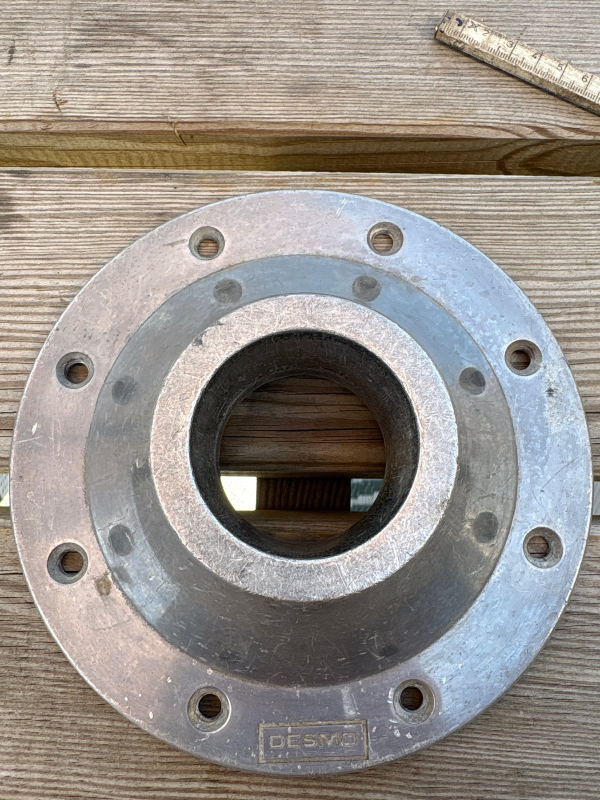 Aluminium tafelpoot voet voor caravan of camper, Caravans en Kamperen, Ophalen of Verzenden, Gebruikt