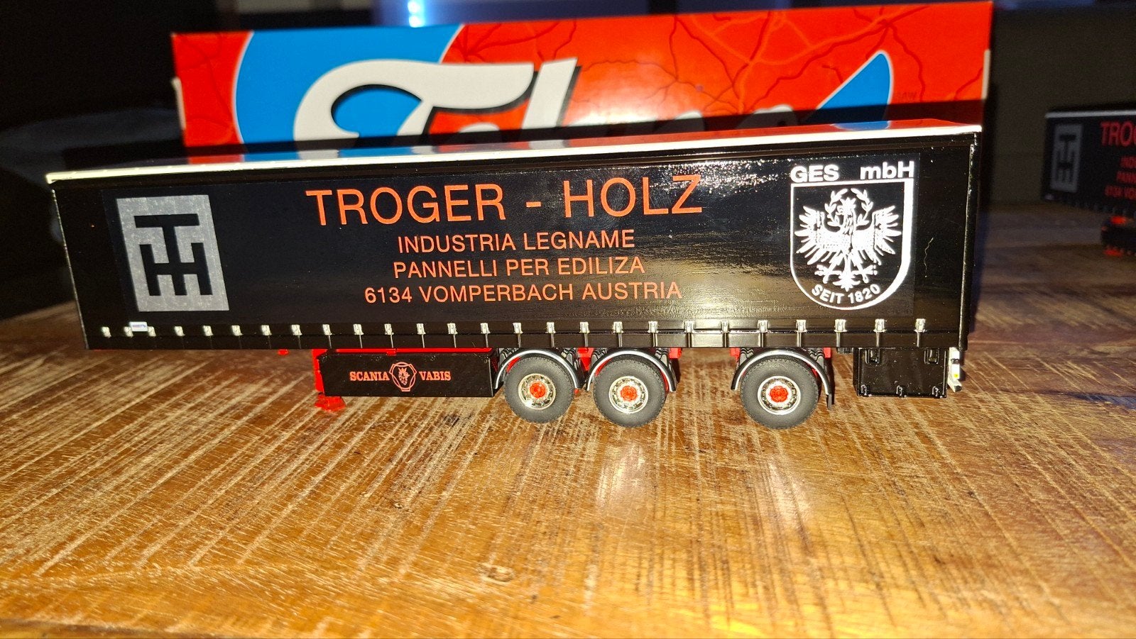 tautliner trailer andreas schubert tekno, Ophalen of Verzenden, Zo goed als nieuw, Bus of Vrachtwagen, Tekno