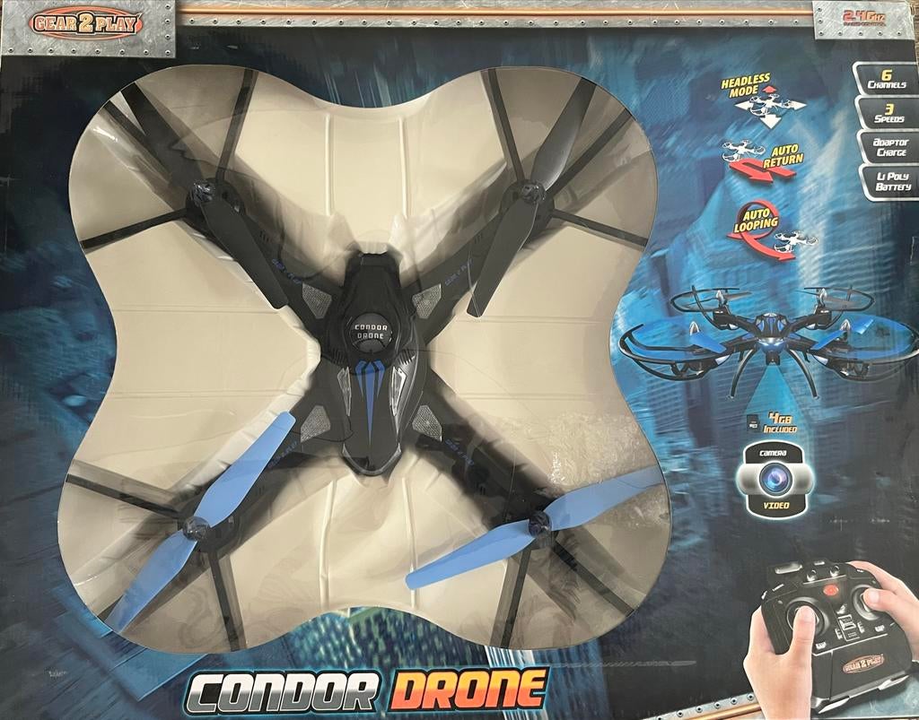 Carrefour G2P Condor, Audio, Tv en Foto, Drones, Ophalen, Basiskwaliteit, Overige merken, Minder dan 100 meter