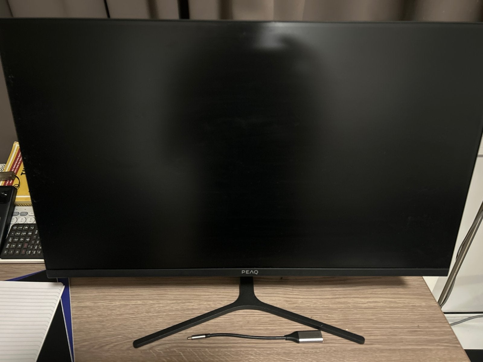 PEAQ S27 inch monitor - Full HD, 100Hz,  With add on Adapter, Gaming, HDMI, IPS, Kantelbaar