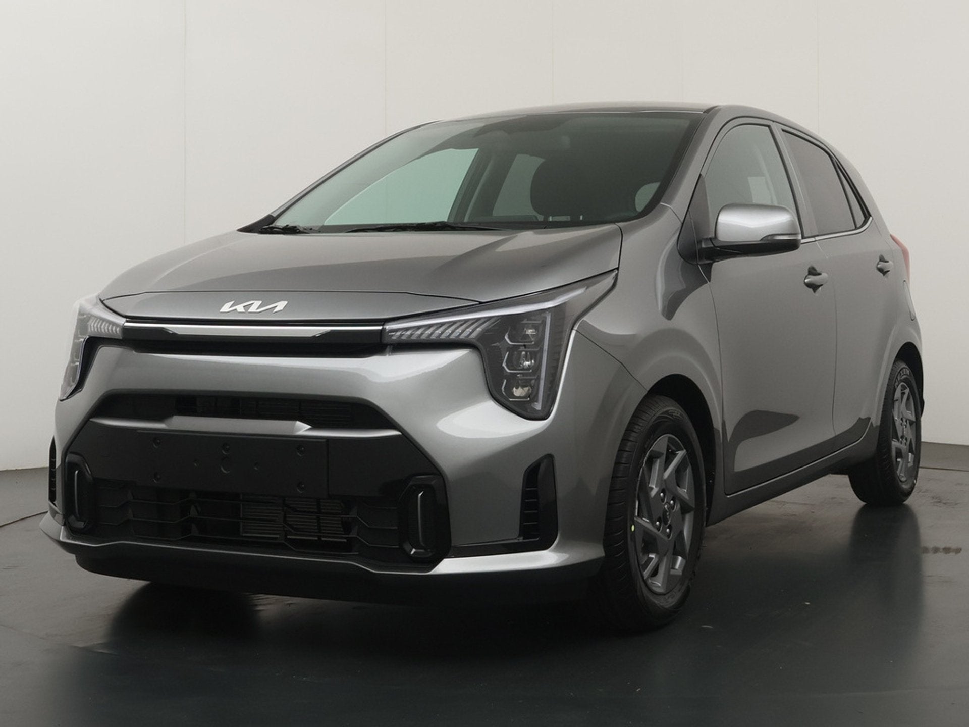 Kia Picanto 1.0 GDi DynamicPlusLine - Prijs incl inruilpremi, Auto's, Voorwielaandrijving, Stof, Zwart, 918 kg