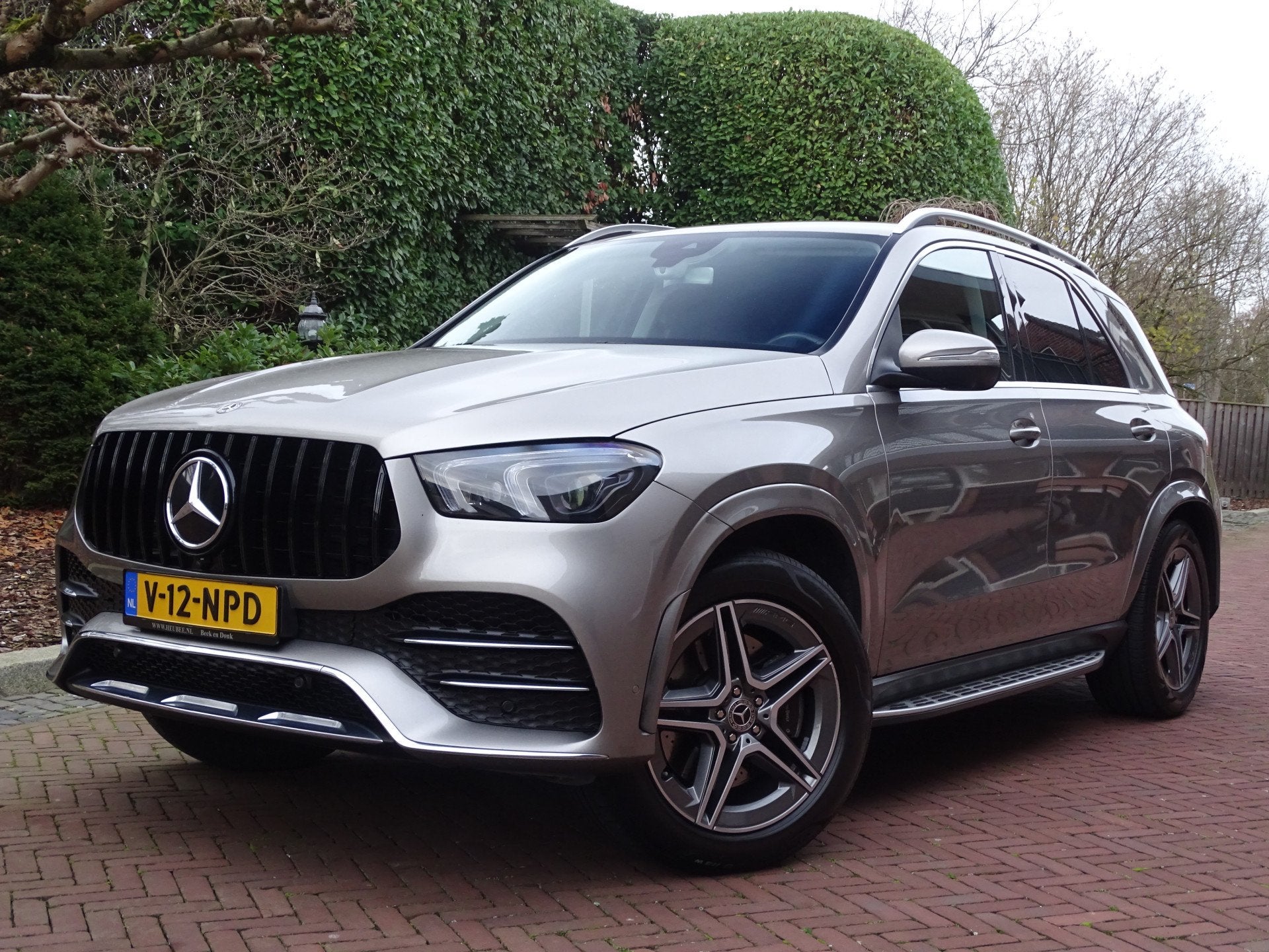 Mercedes-Benz GLE 400 d 4matic AMG grijs kenteken 1ste eig, Automaat, Gebruikt, 2925 cc, 330 pk