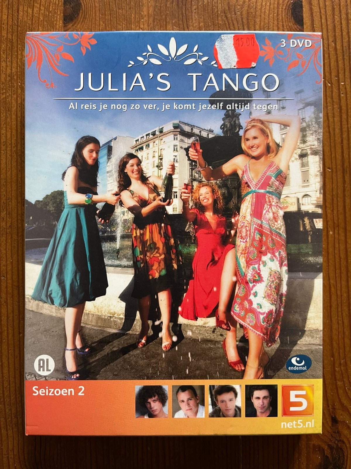 Julia's Tango Seizoen 2 - 3 DVD Boxset, Alle leeftijden, Ophalen of Verzenden, Zo goed als nieuw, Drama